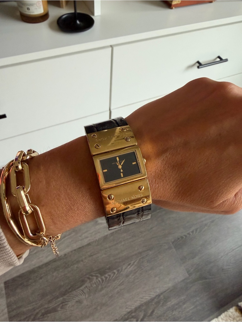 Michael Kors Vintage MK2146 Cuff Watch